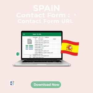 verified Spain contact form URLs for B2B marketing